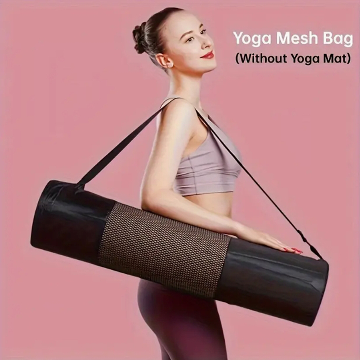Women'S Yoga Bags - حقيبة شبكية لتخزين حصيرة اليوغا قابلة