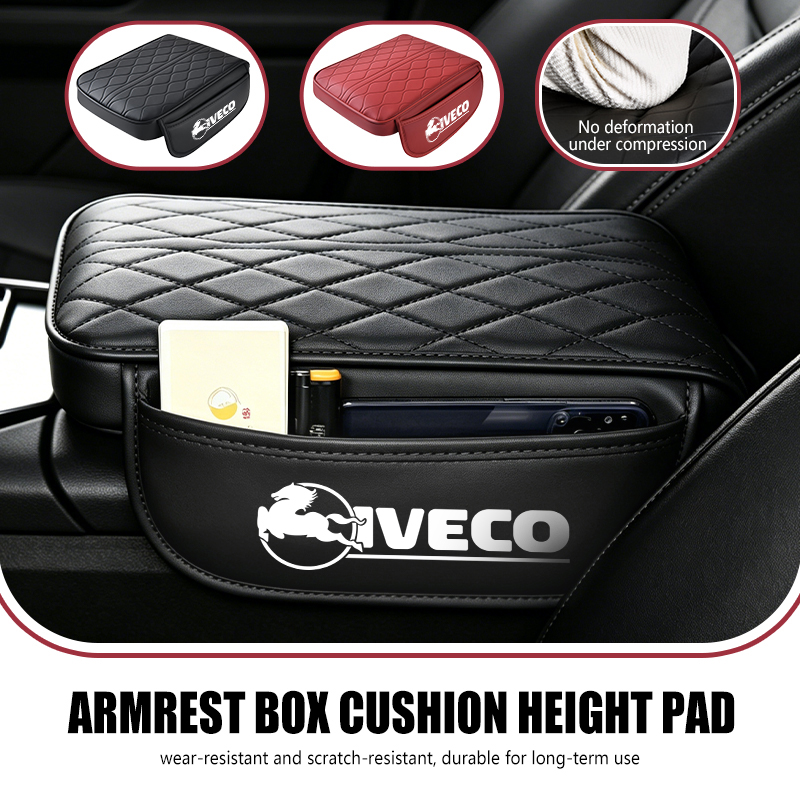 Box Bag Rigid - وسادة مسند ذراع للكونسول المركزي للسيارة،