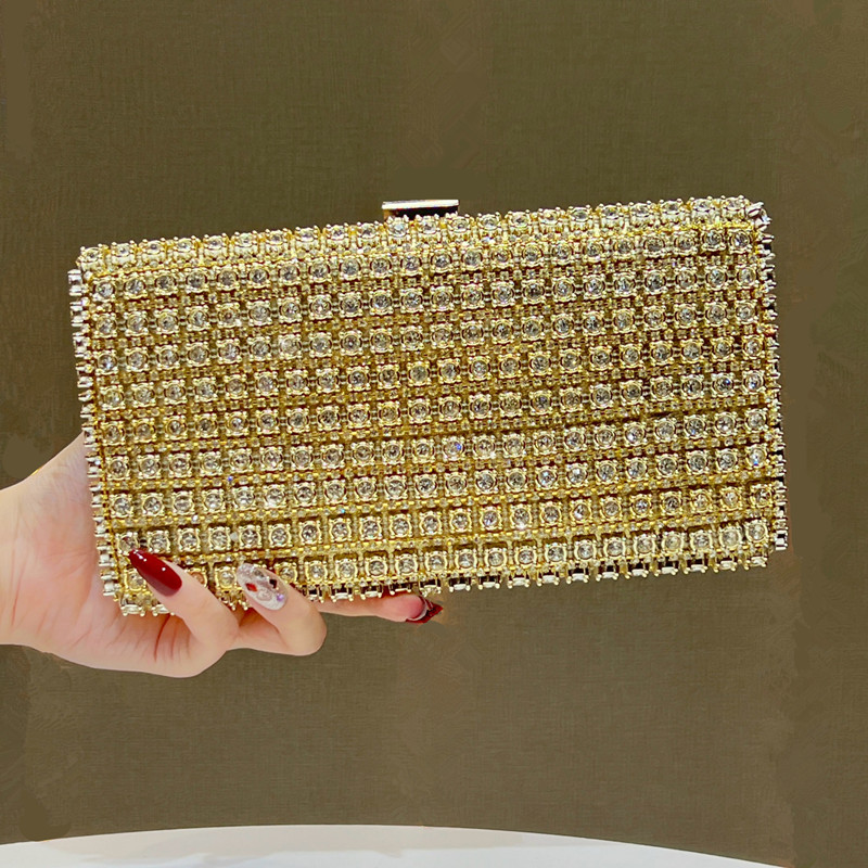Women Bags On Sale - حقيبة سهرة نسائية فاخرة مرصعة بالكامل