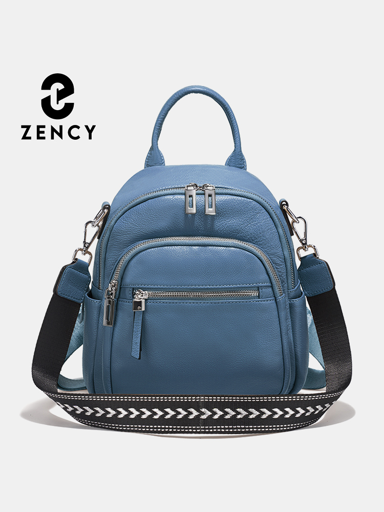 Women'S Bags For Work - حقيبة ظهر صغيرة من الجلد الطبيعي