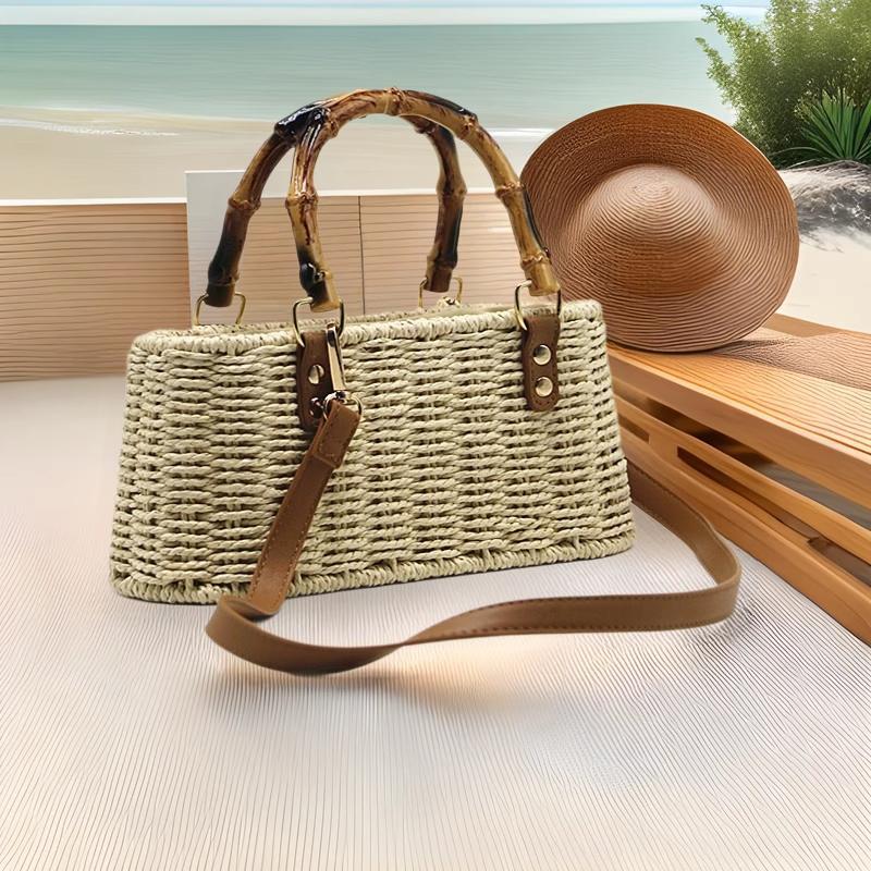 Women Bags Branded Sale - حقائب كتف قماشية بلون موحد، حقائب
