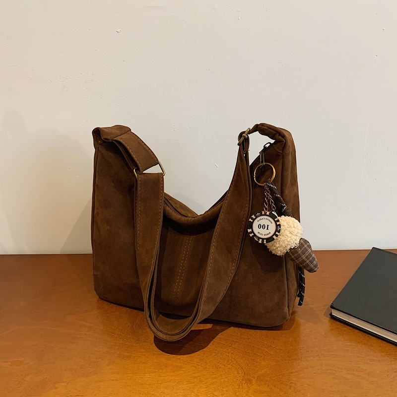 Women Bags Branded Sale - حقائب كتف من جلد الغزال الصناعي