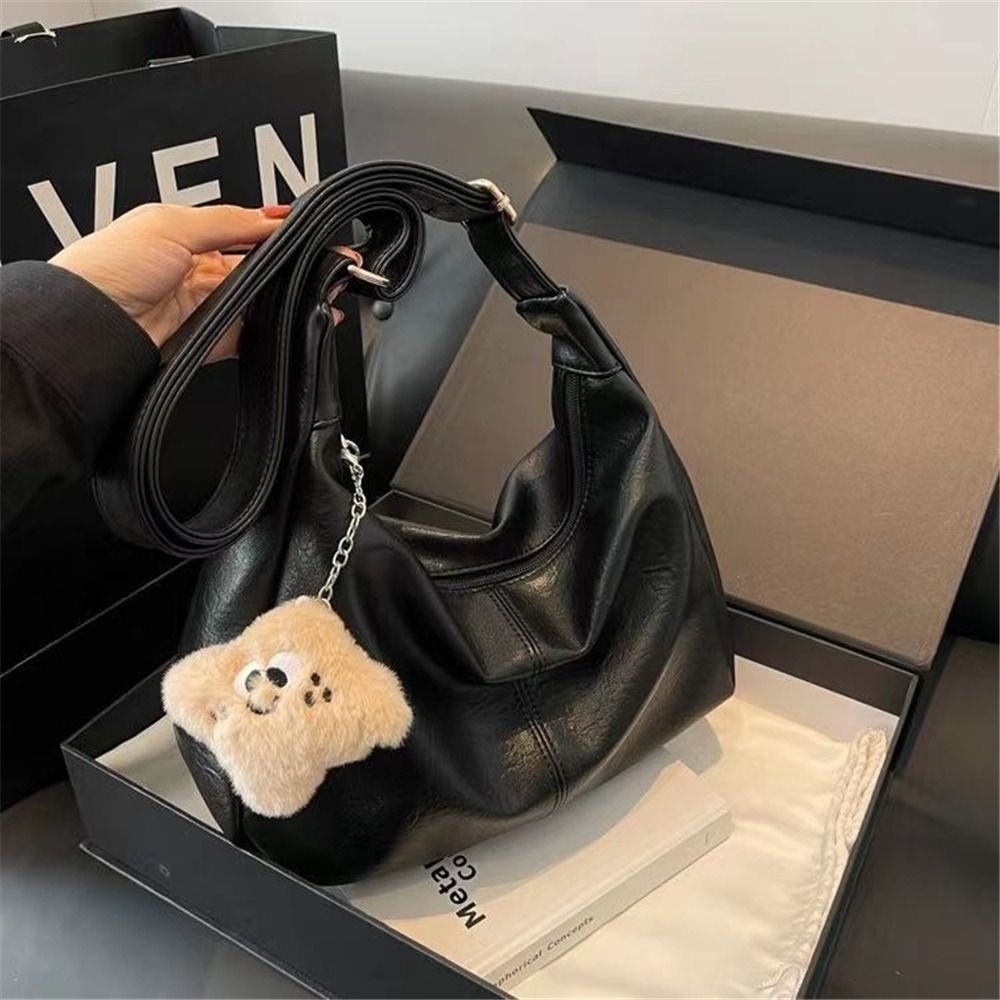 Hobo Bag Slouchy - حقيبة كتف مترهل مصممة للنساء من
