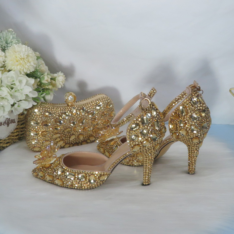 أحذية زفاف جديدة من الكريستال  - مراجعة Women Bags For Wedding وسعره