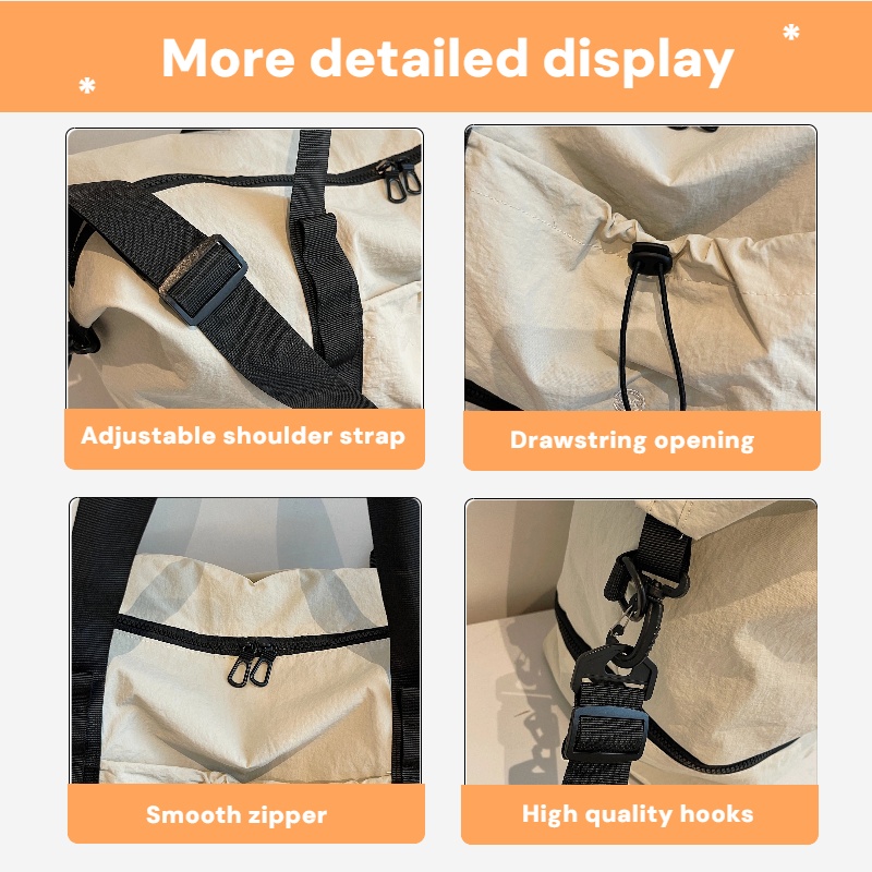 حقيبة سفر كبيرة السعة مع حجرة  - مراجعة Women'S Yoga Bags وسعره