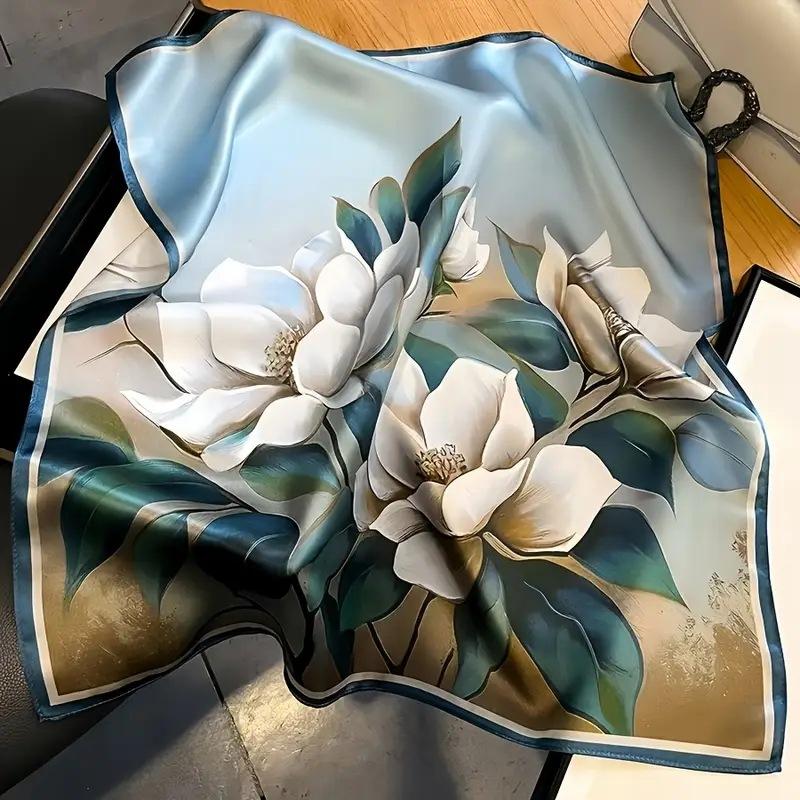 وشاح نسائي أخضر بني 70*70 سم م - مراجعة Women Bags Green وسعره