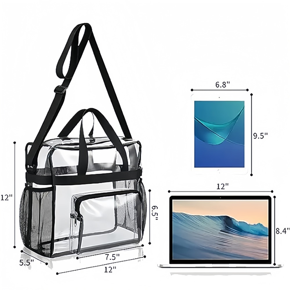 حقيبة حمل شفافة متينة من البلا - مراجعة Women'S Bags For Work وسعره