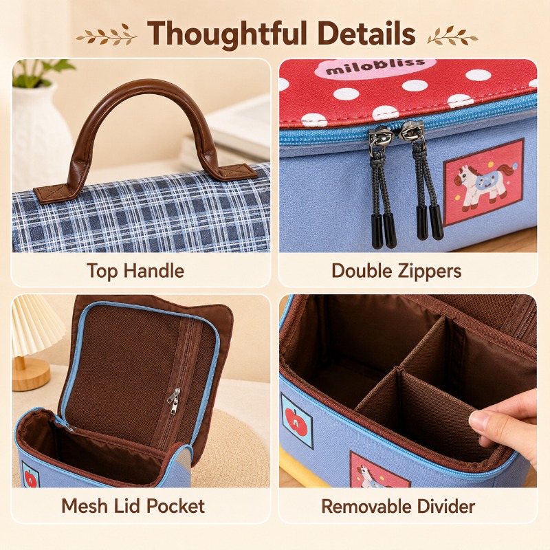 حقيبة مكياج على شكل حصان لطيف، - مراجعة Women Vanity Bags وسعره