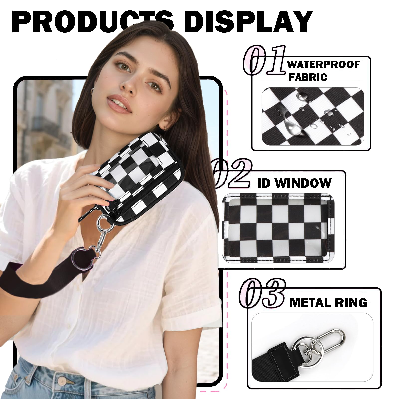 محفظة نسائية بسلسلة مفاتيح، مح - مراجعة Women Bags Ck وسعره