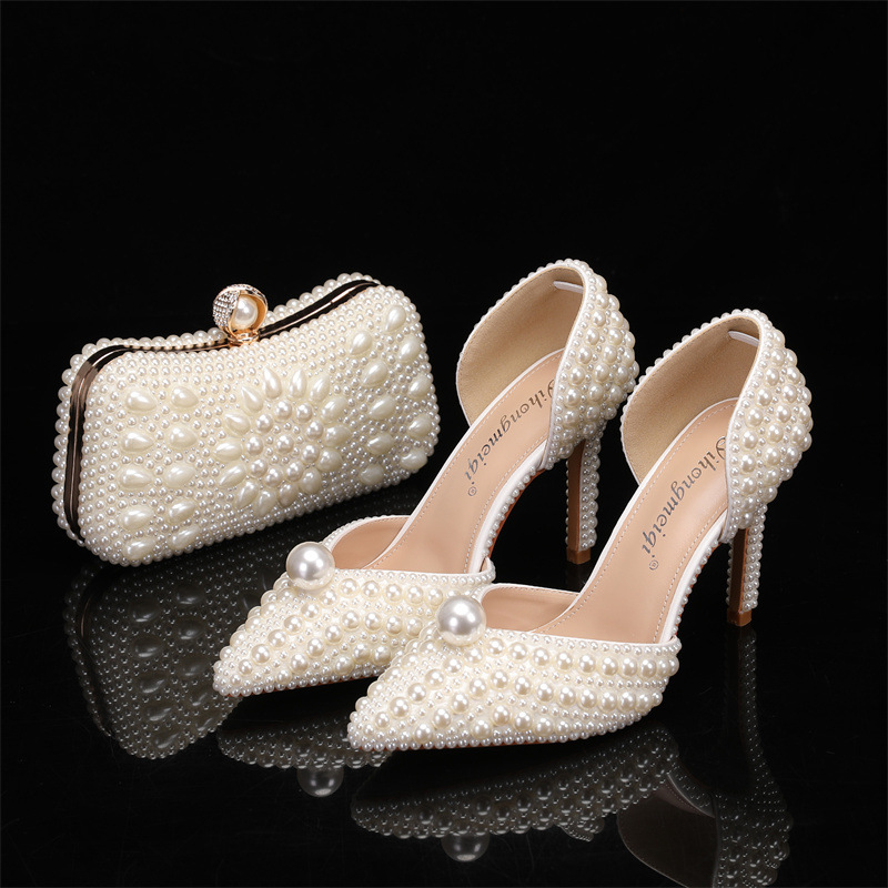 مجموعة حقيبة وأحذية للنساء أحذ - مراجعة Women Bags For Wedding وسعره