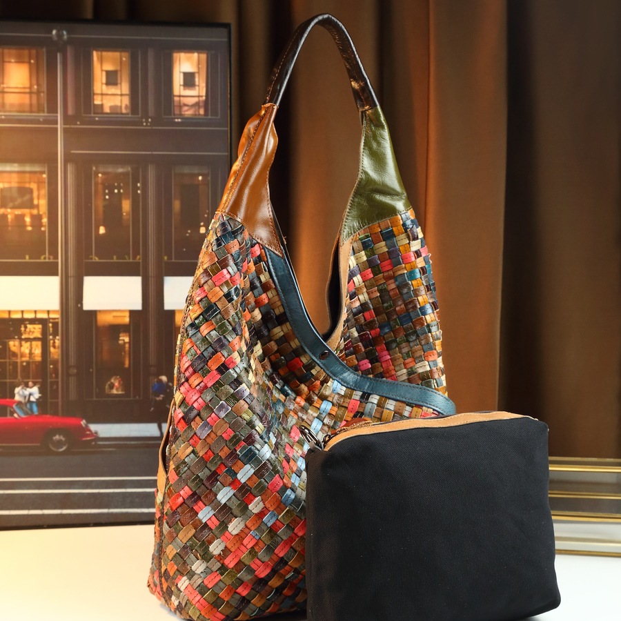 حقيبة كتف جلدية يدوية الصنع بت - مراجعة Women Bags Branded Sale وسعره
