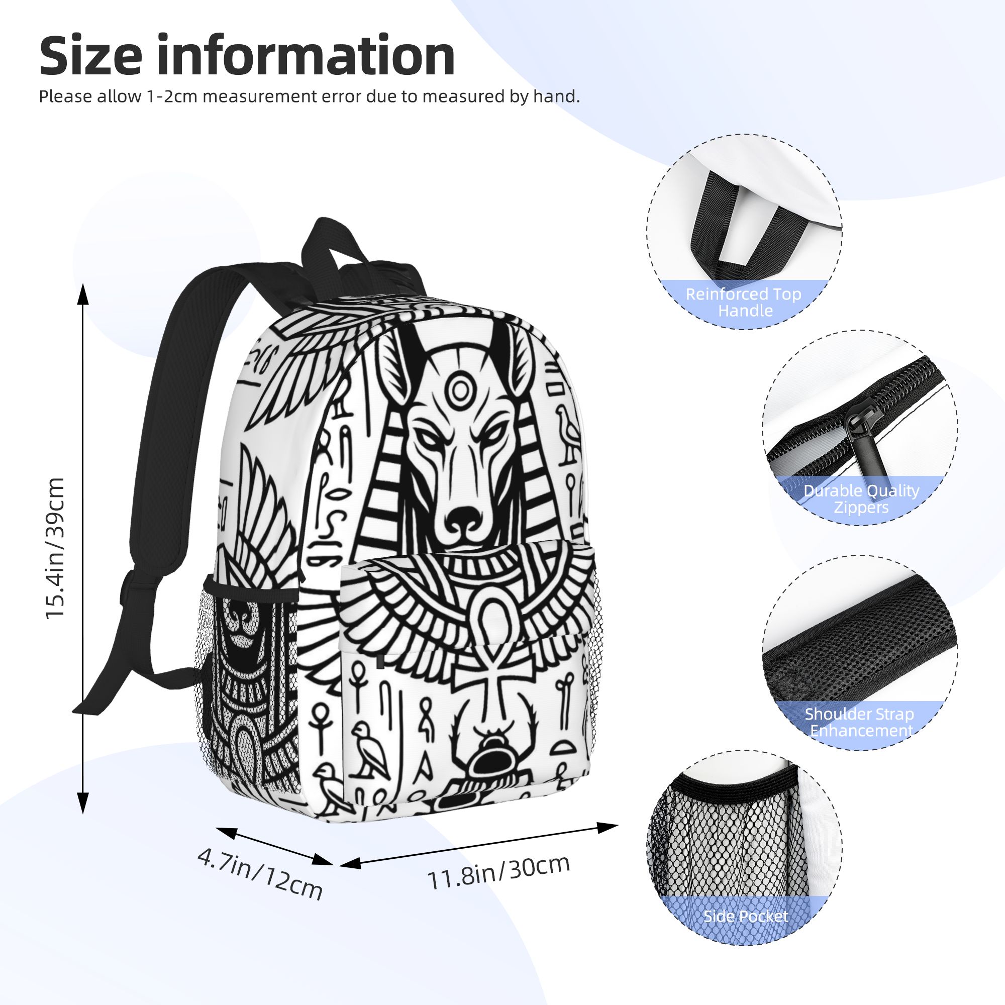 حقيبة ظهر بتصميم الإلهات المصر - مراجعة Women Bags Egypt وسعره