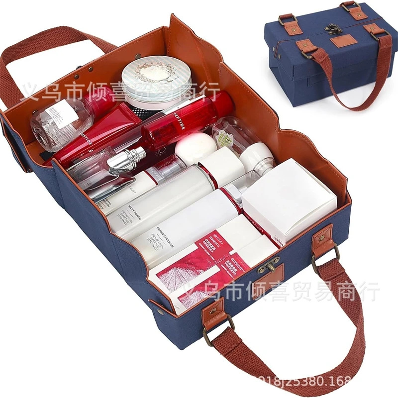 حقيبة مكياج جلدية مغناطيسية، م - مراجعة Women Vanity Bags وسعره