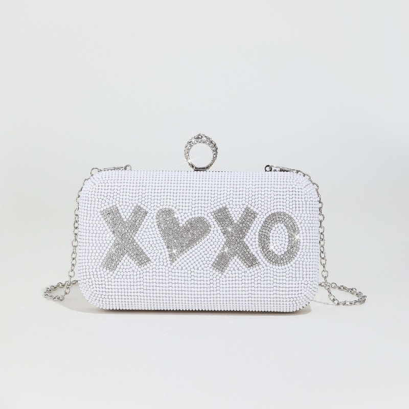 حقيبة يد كلاسيكية بيضاء لحفلات - مراجعة Women'S Xoxo Bags وسعره