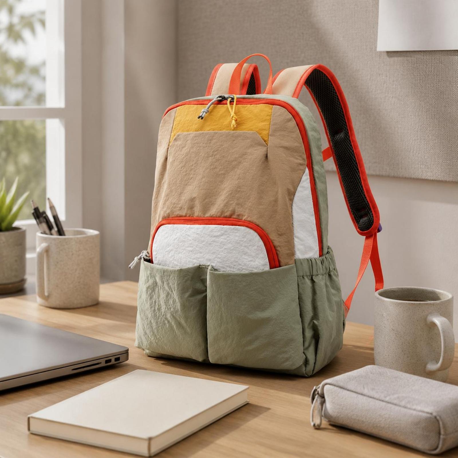 حقيبة ظهر كلاسيكية مستطيلة الش - مراجعة Women Bags Pack وسعره