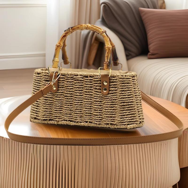 حقائب كتف قماشية بلون موحد، حق - مراجعة Women Bags Branded Sale وسعره