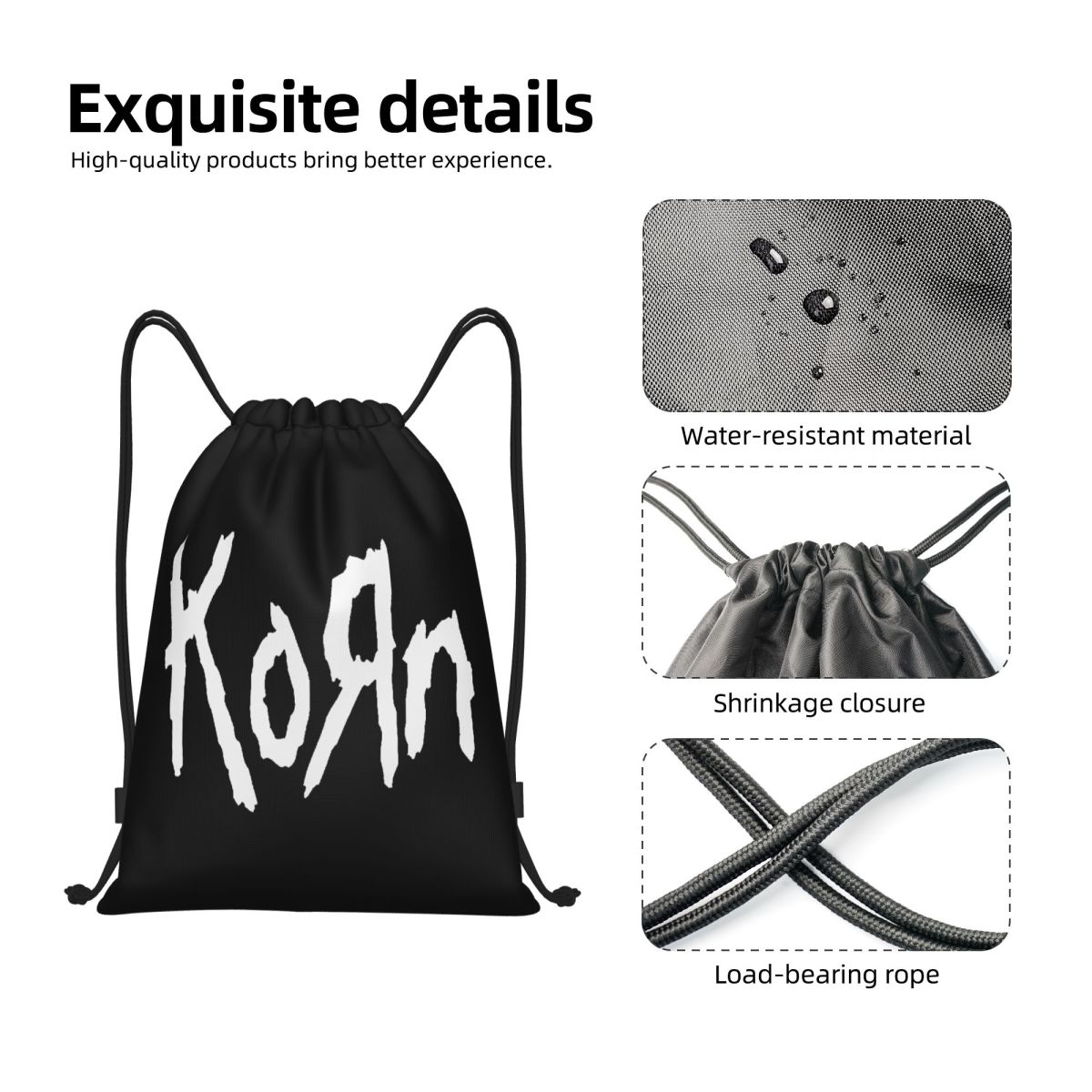 مخصص Korns شعار ورمز الرباط حق - مراجعة Women'S Yoga Bags وسعره