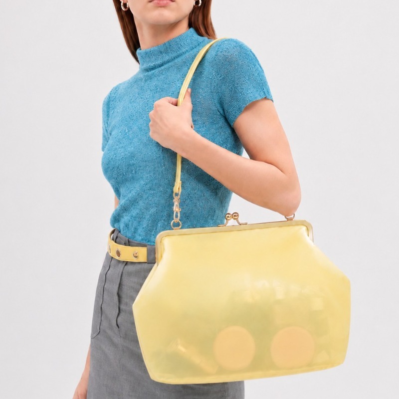 حقيبة شفافة من البولي فينيل كل - مراجعة Hobo Bag Slouchy وسعره