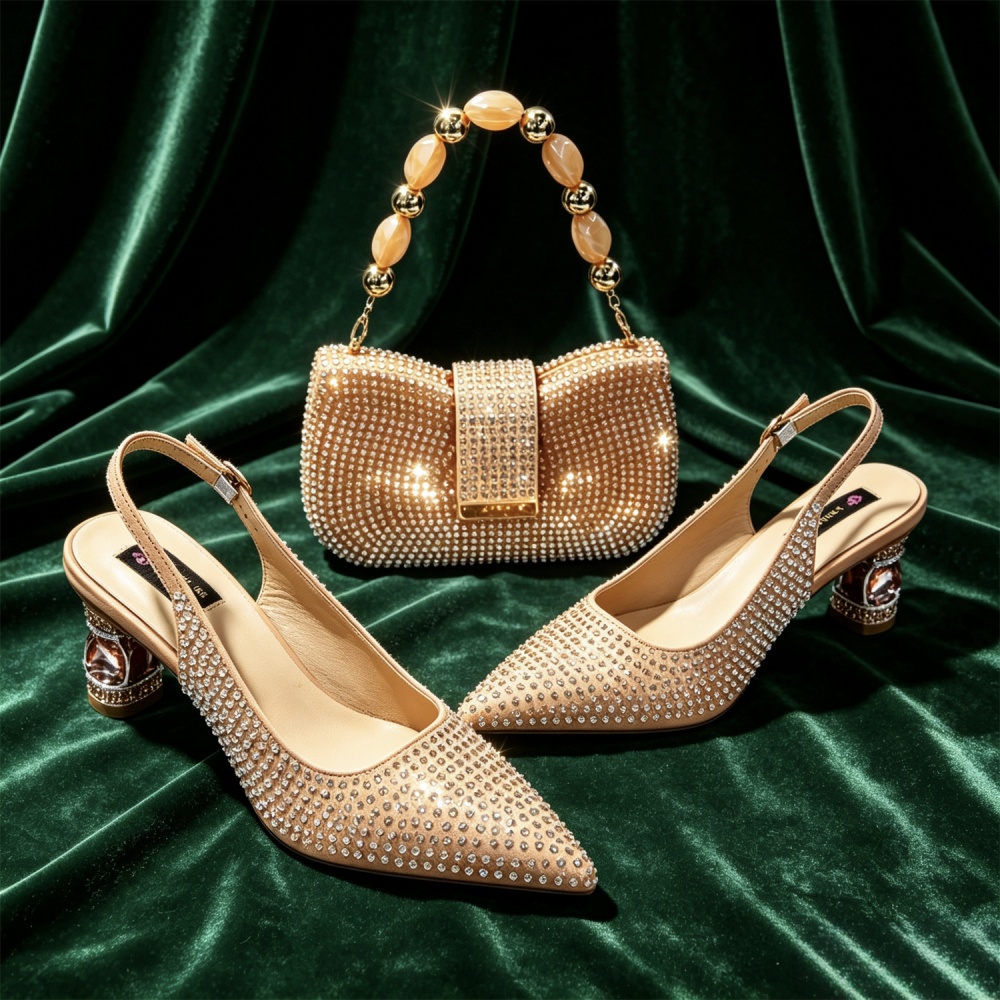 حقيبة صغيرة أنيقة مع صندل للحف - مراجعة Women Bags For Wedding وسعره