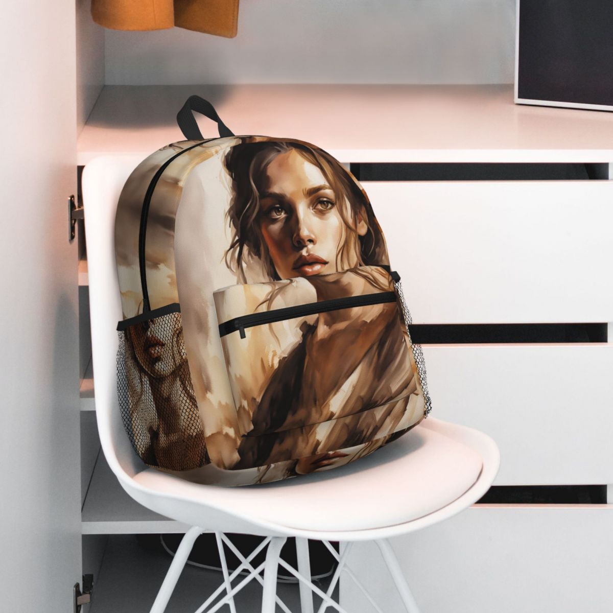 حقيبة ظهر مدرسية للطالبات بألو - مراجعة Women Bags Next وسعره