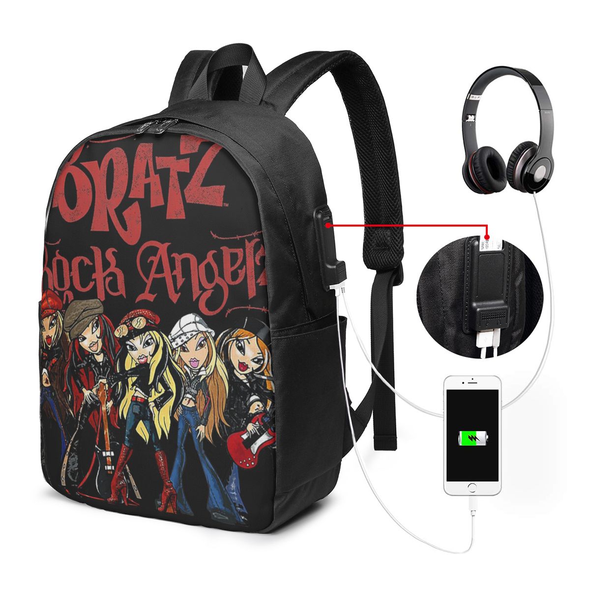 حقيبة ظهر من Bratz Rock Angelz - مراجعة Women'S Bag وسعره